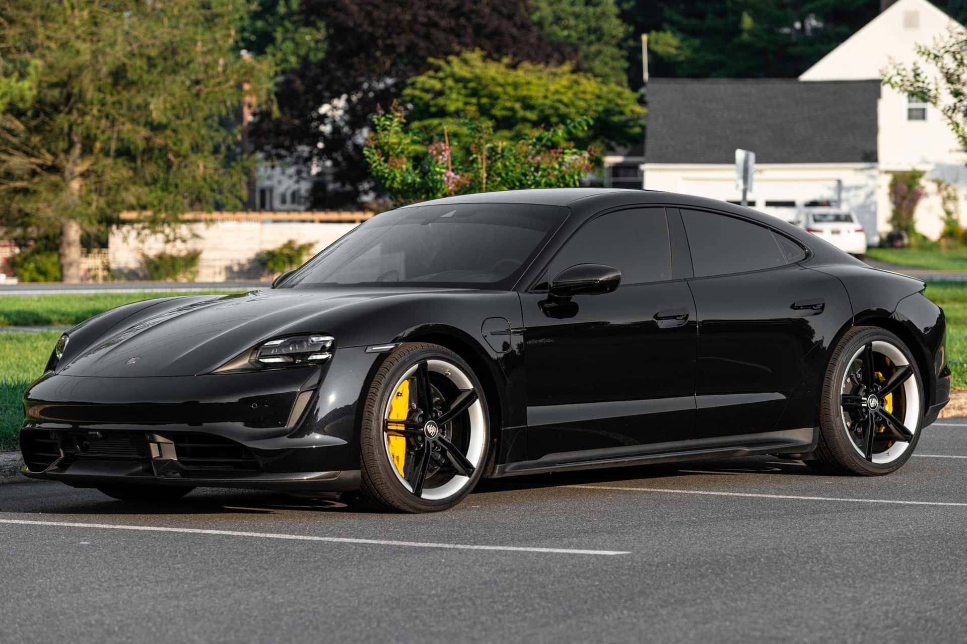 2021 Porsche Taycan sold for $116,000