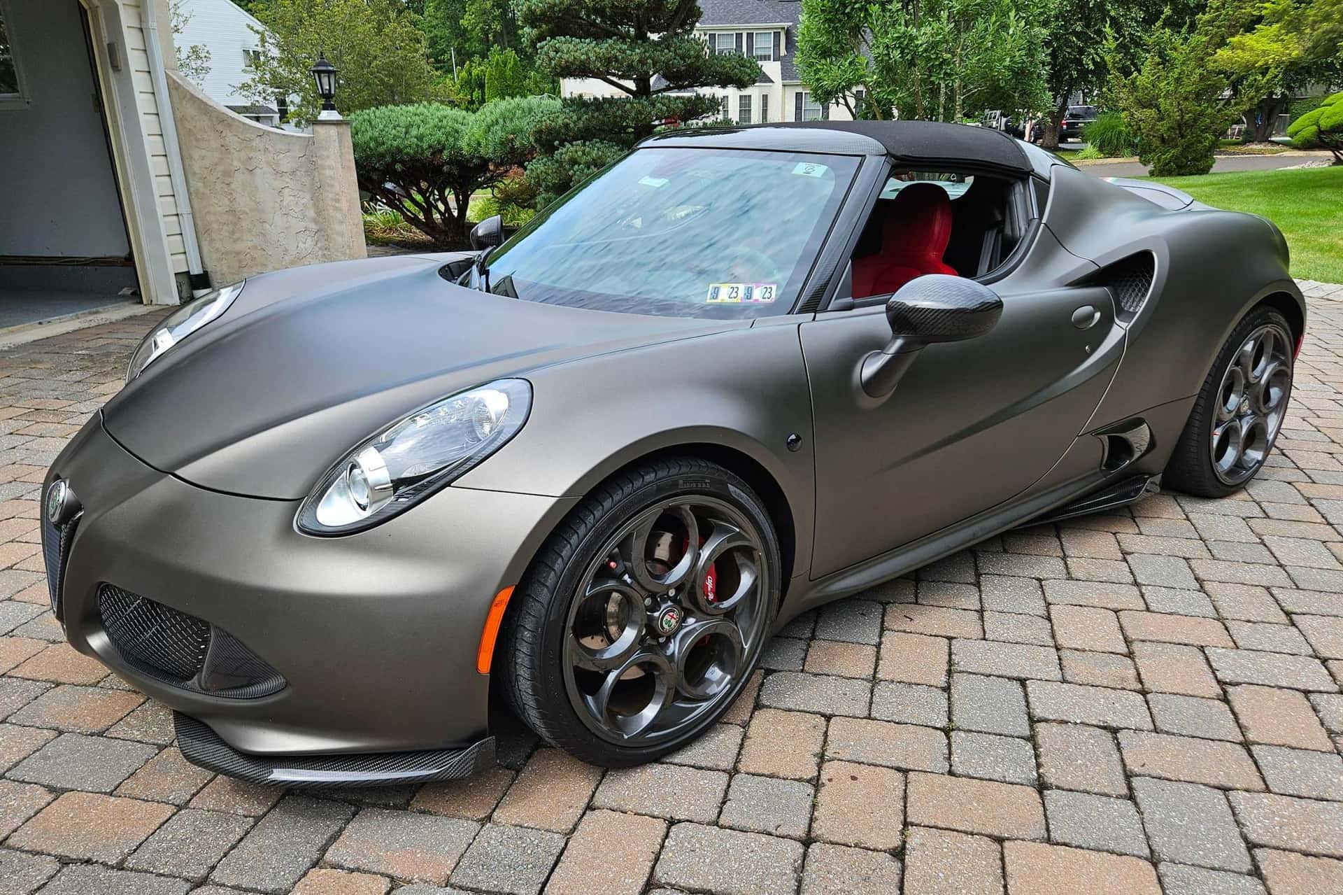2020 Alfa Romeo 4C sold for $59,000