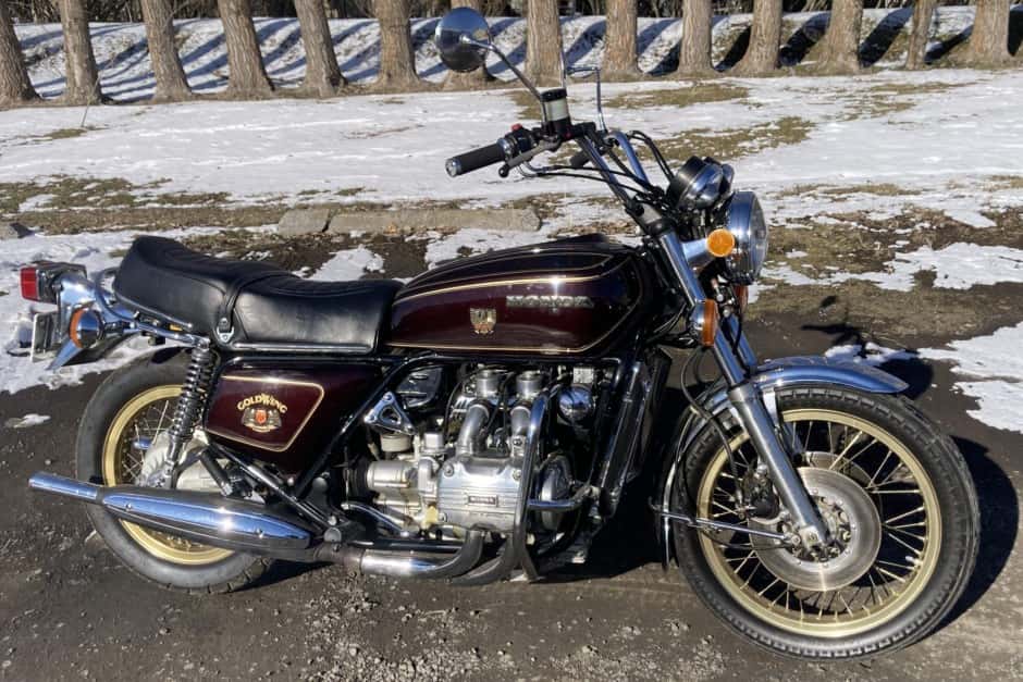 1976 Honda Gold Wing sold for $4,205