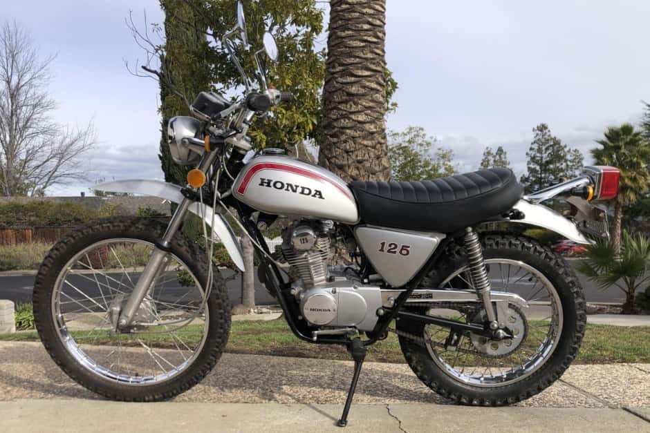 1972 Honda SL Motosport sold for $3,800