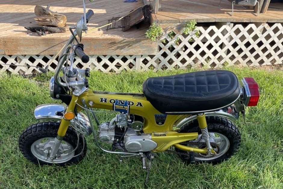 1972 Honda CT70 sold for $3,100