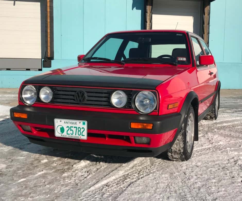 1992 Volkswagen GTI Mk2 sold for $6,803