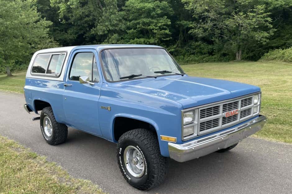 1984 GMC Jimmy (1973-1991) sold for $21,500