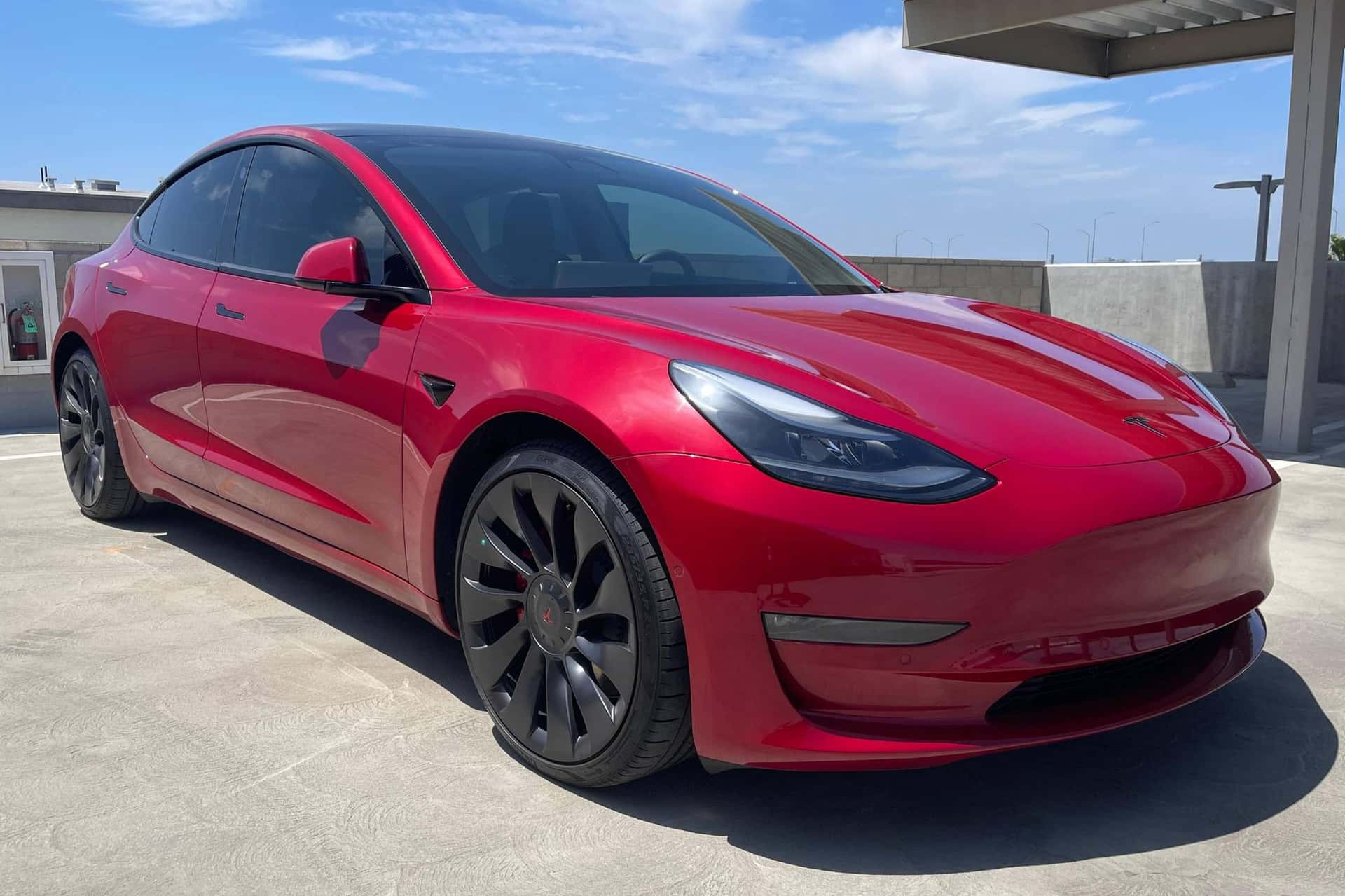 2021 Tesla Model 3 sold for $37,754