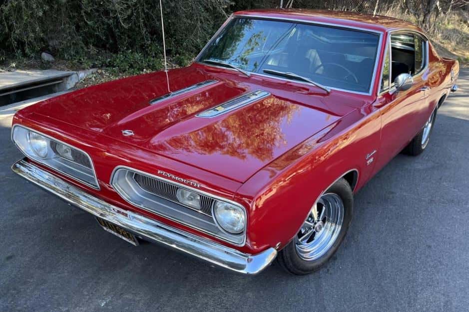 1968 Plymouth Barracuda sold for $21,000