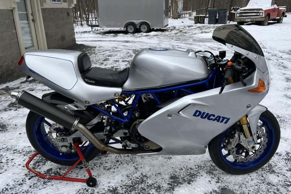 1998 Ducati 750, 800, 900, & 1000 Supersport (1988-2007) sold for $17,500