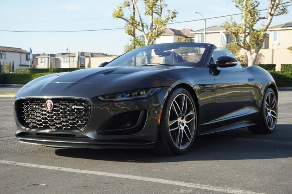 2021 Jaguar F-Type sold for $53,000