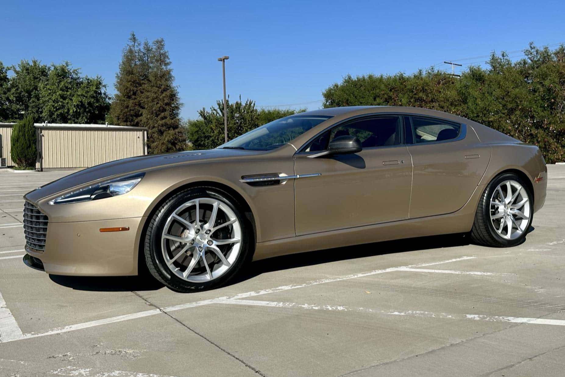 2014 Aston Martin Rapide sold for $56,507