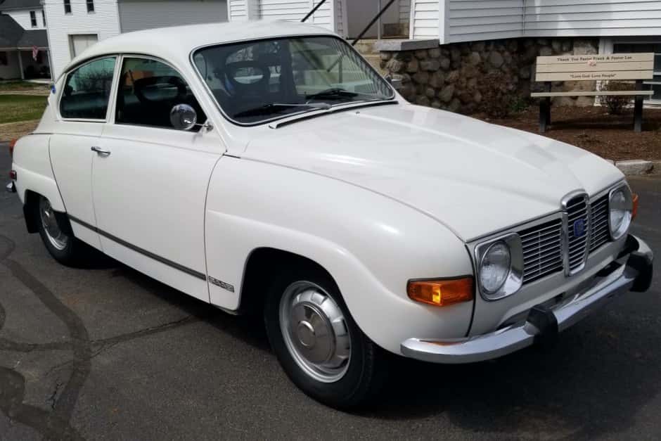 1973 Saab 96 sold for $33,000