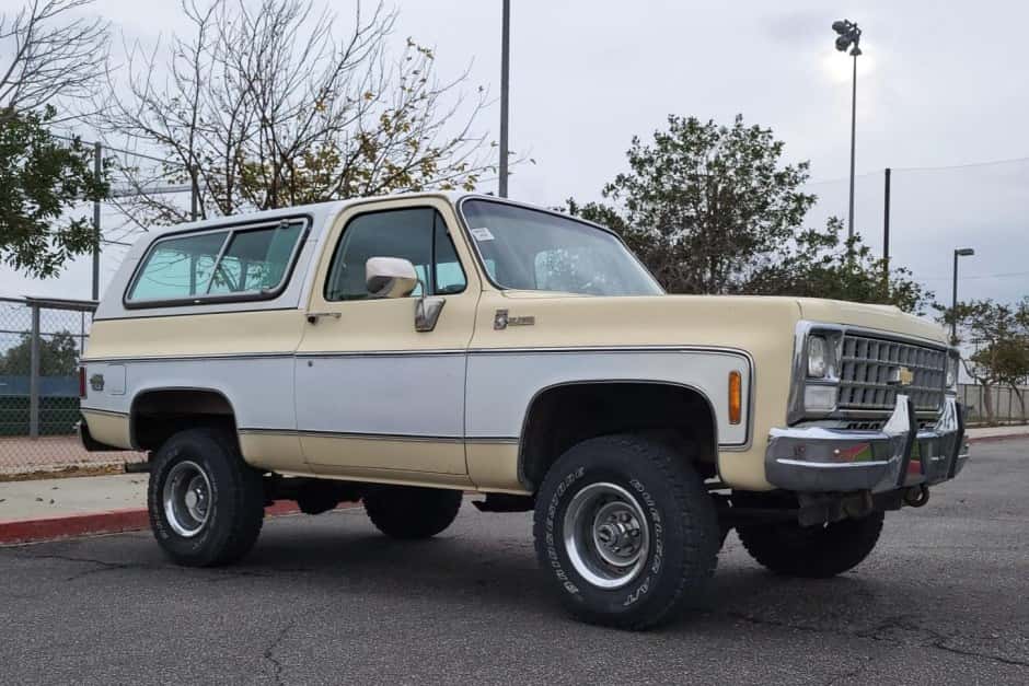 1980 Chevrolet K5 Blazer 1973-1991 sold for $33,555