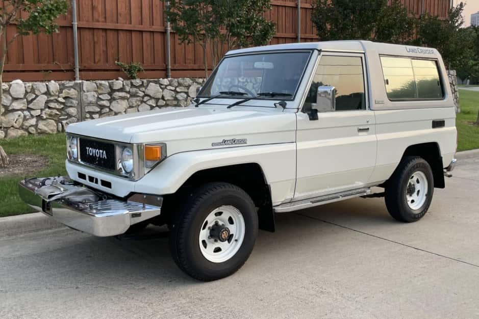 1985 Toyota Land Cruiser 70-Series sold for $22,650