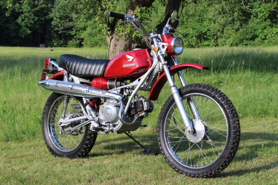 1969 Honda SL Motosport sold for $3,449