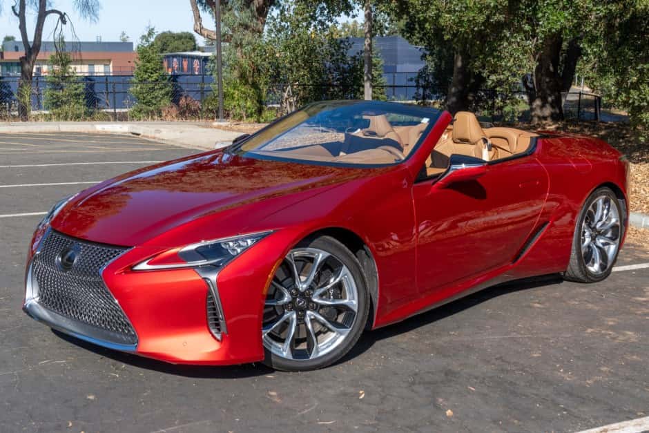 2021 Lexus LC sold for $77,000