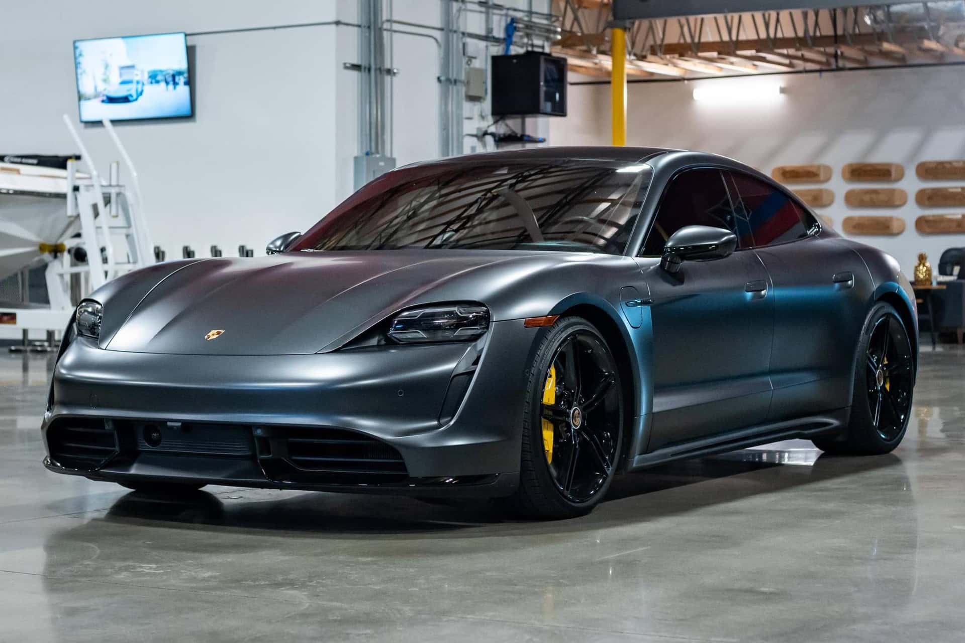 2020 Porsche Taycan sold for $82,964