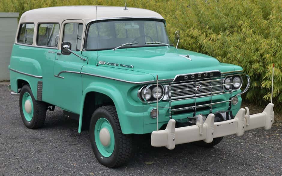 1960 Dodge Power Wagon sold for $46,000