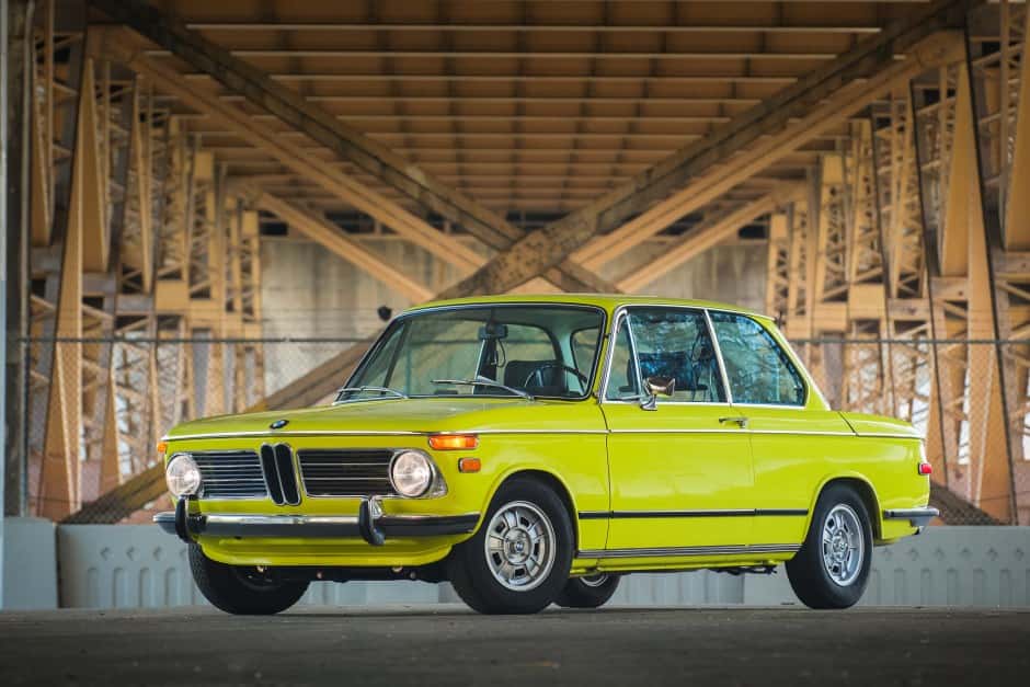 1972 BMW 2002tii sold for $110,002