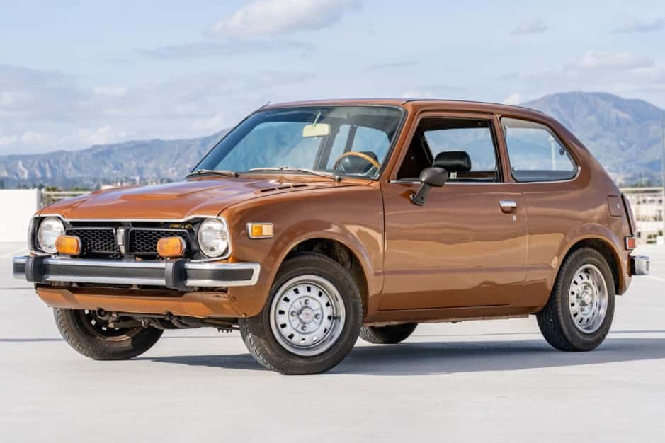 1974 Honda Civic (1972-1979) sold for $7,000