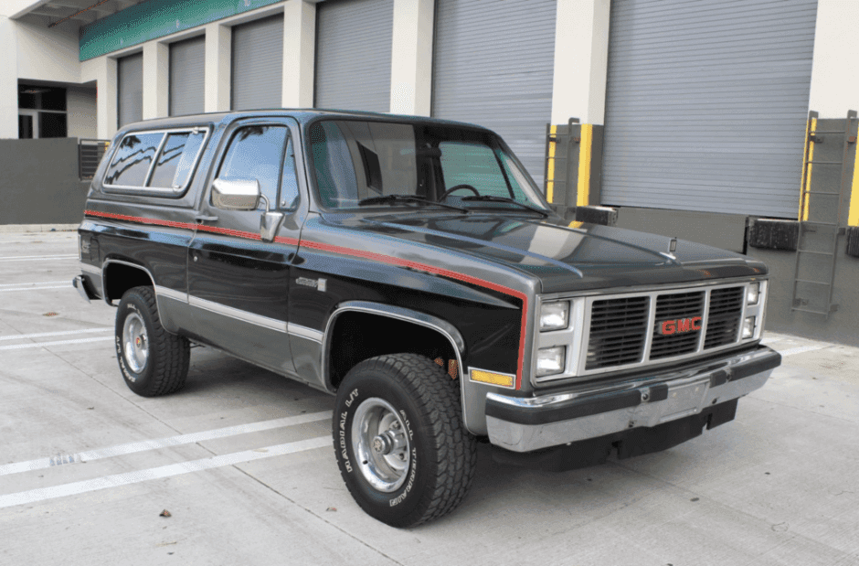 1987 GMC Jimmy (1973-1991) sold for $11,250