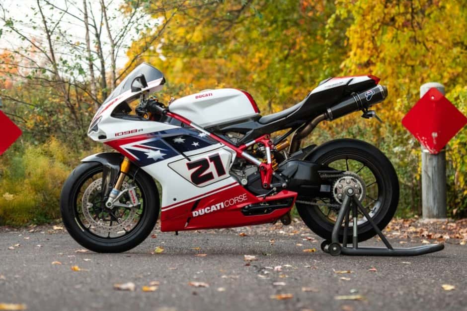 2009 Ducati 1098 sold for $27,000