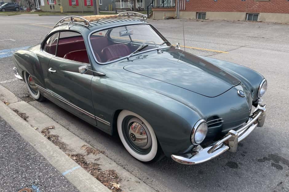 1956 Volkswagen Karmann Ghia sold for $29,000