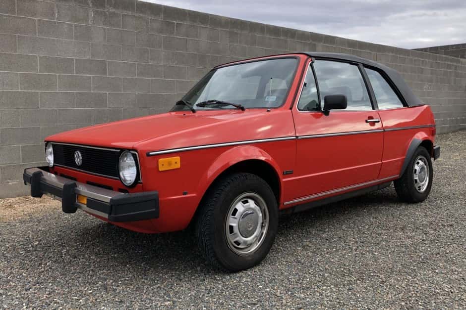 1983 Volkswagen Golf/Rabbit Cabriolet sold for $6,000