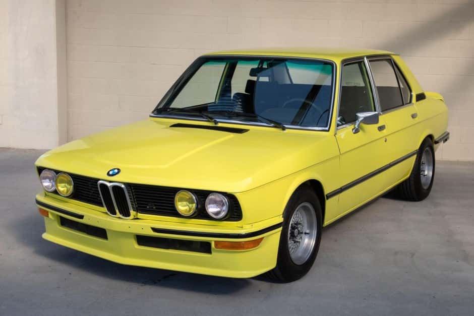 1975 BMW E12 5-Series sold for $75,000