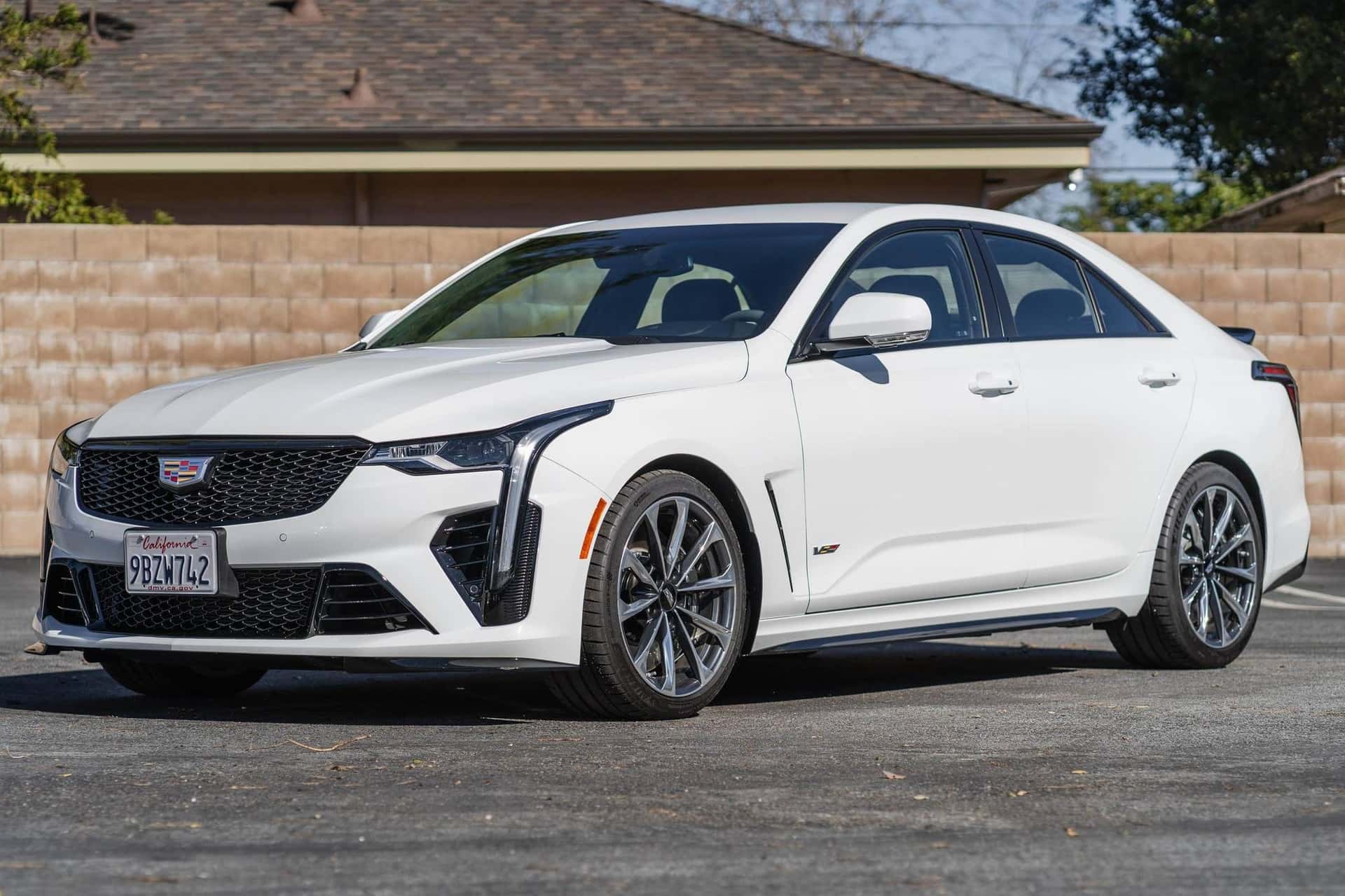 2022 Cadillac CT4-V sold for $47,750