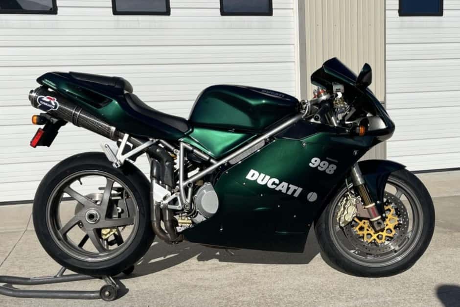 2004 Ducati 998 sold for $20,250