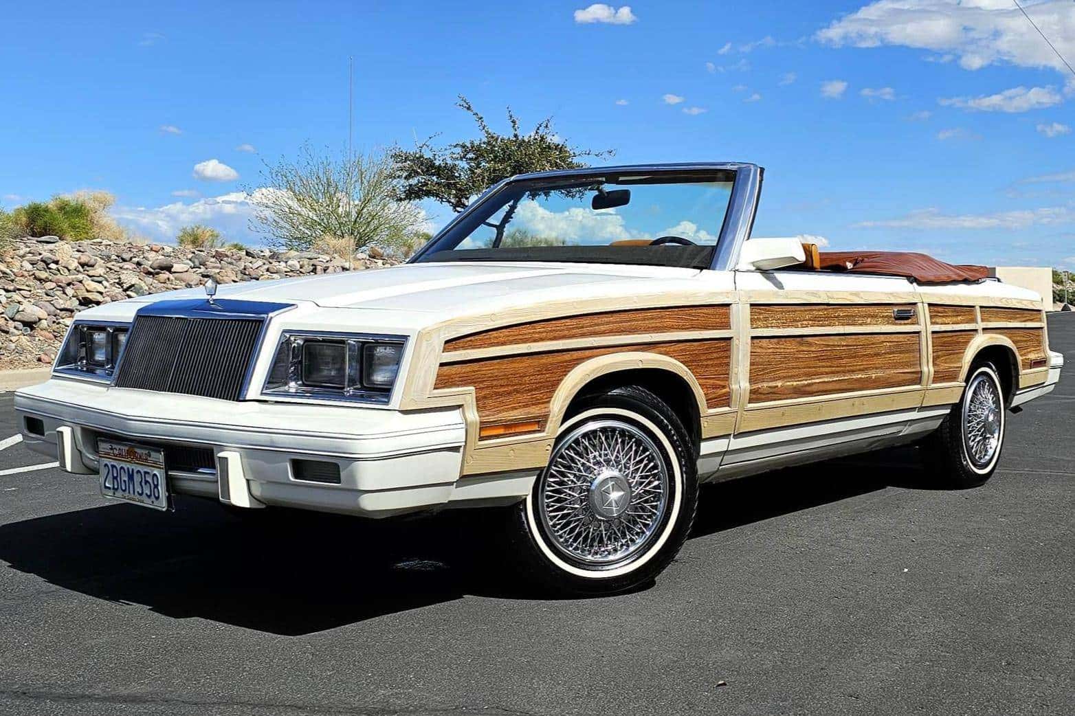 1983 Chrysler LeBaron sold for $7,000