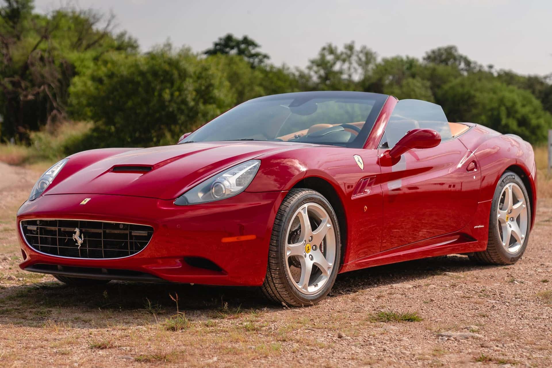 2010 Ferrari California sold for $88,000