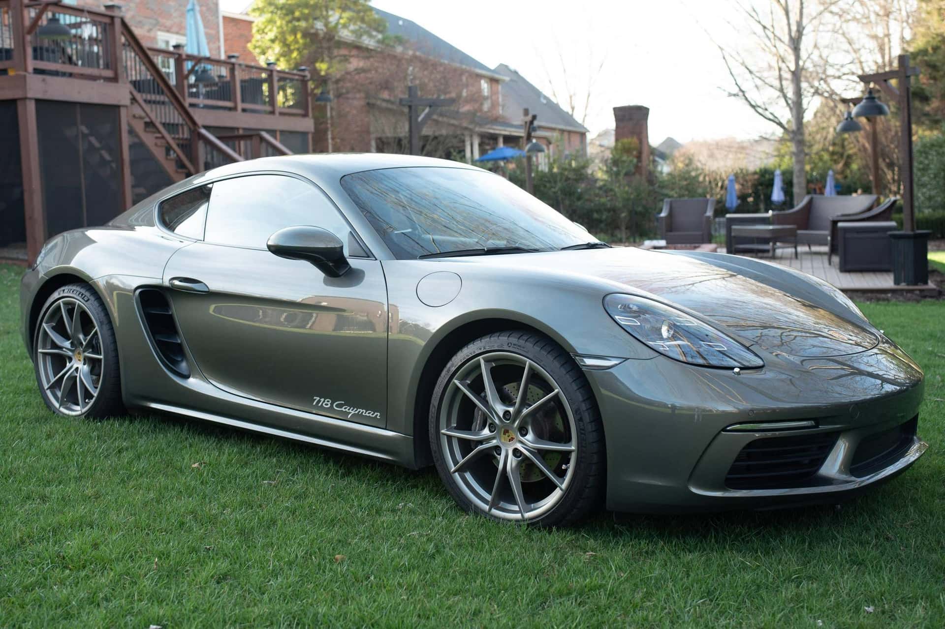 2021 Porsche 718 Cayman sold for $67,500