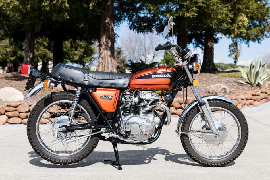 1974 Honda CB360 & CL360 sold for $5,200