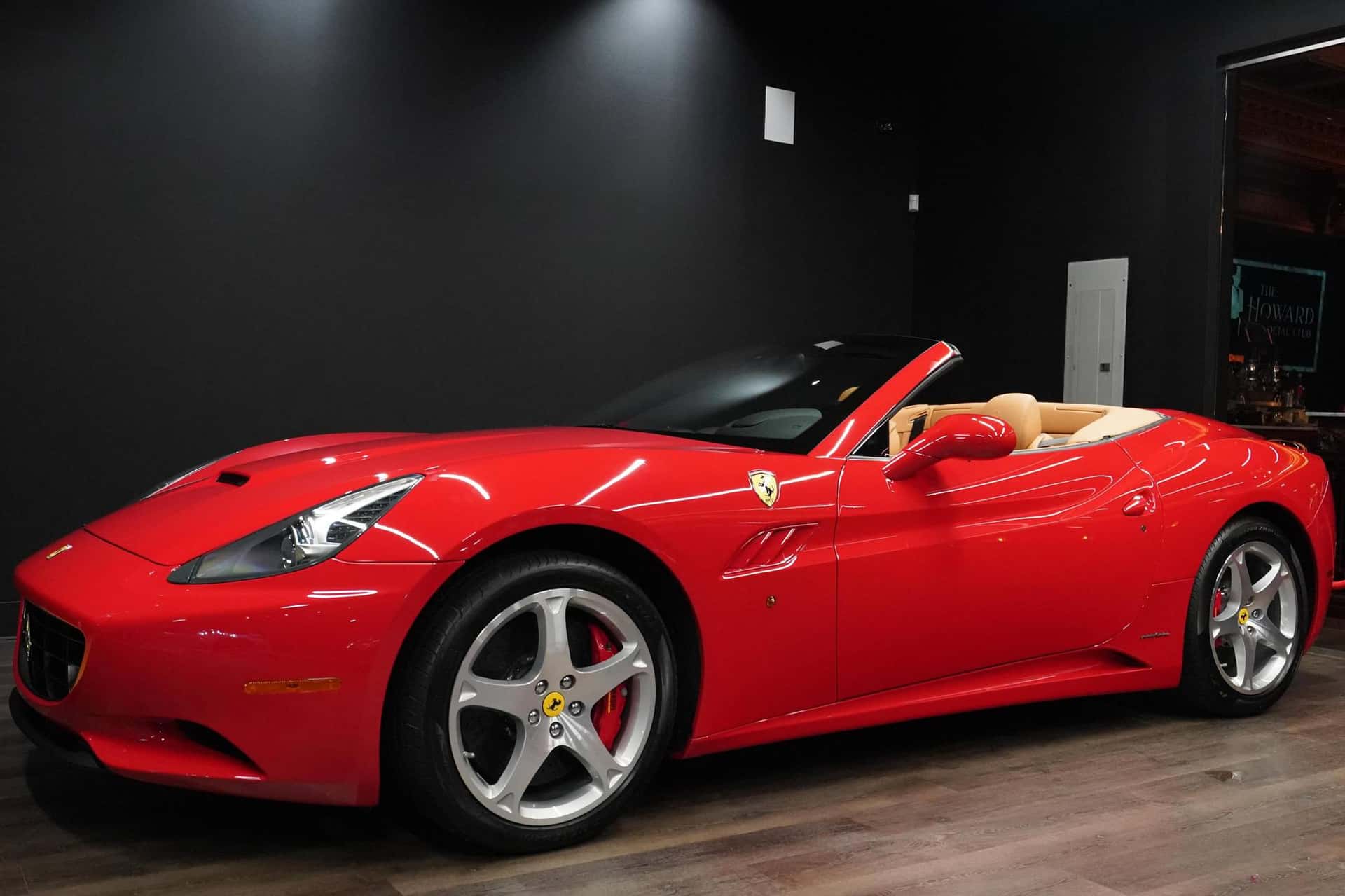 2010 Ferrari California sold for $132,500