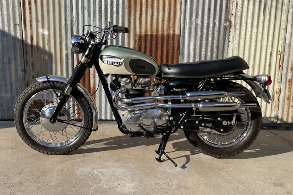 1967 Triumph Trophy sold for $34,000