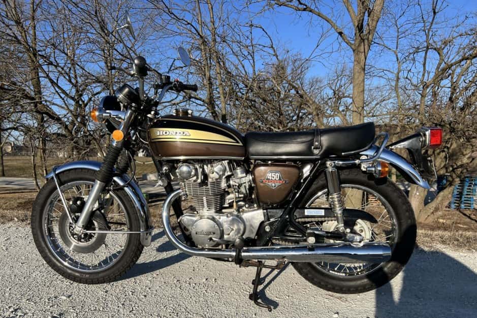 1974 Honda CB450, CL450, & CB500 Twin sold for $4,300