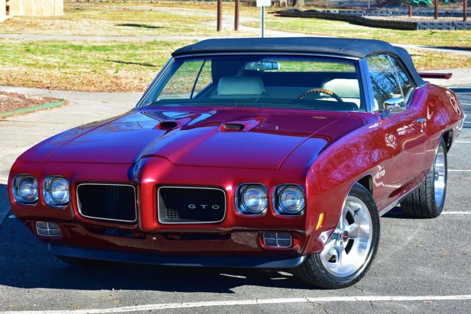 1970 Pontiac GTO sold for $44,500