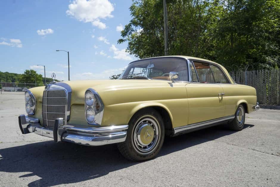 1962 Mercedes-Benz W111 Coupe & Cabriolet sold for $17,500