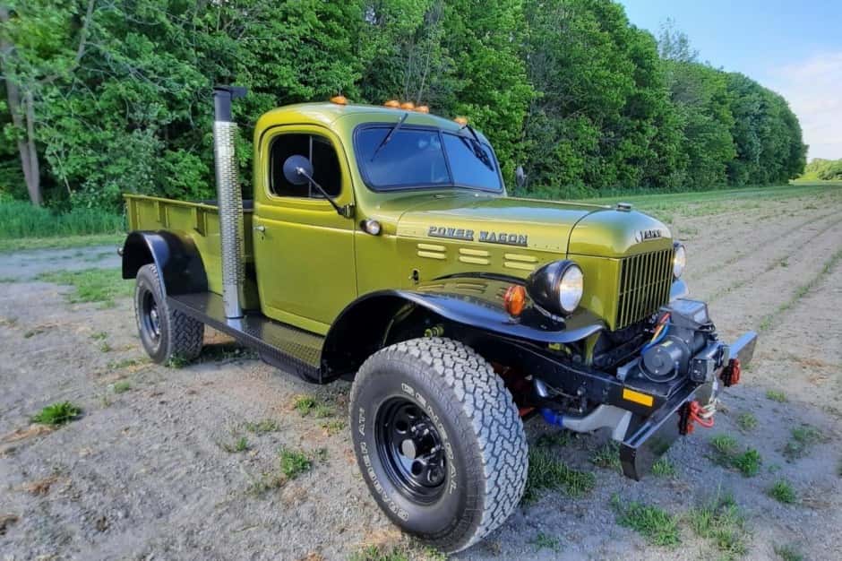 1955 Dodge Power Wagon sold for $82,500