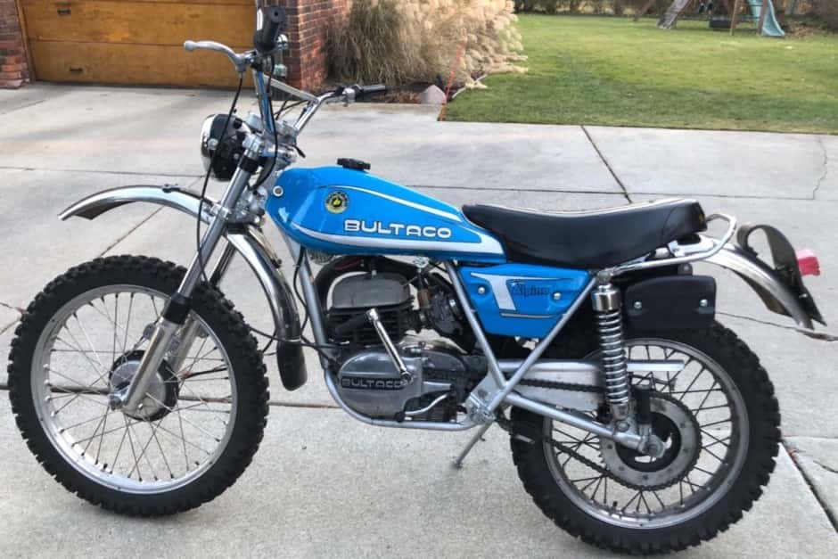 1976 Bultaco Alpina sold for $7,300