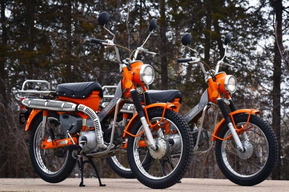 1972 Honda CT90 sold for $7,500