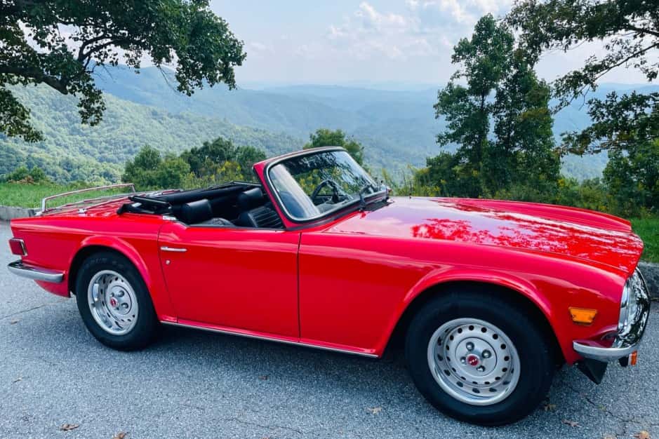1976 Triumph TR6 sold for $17,000