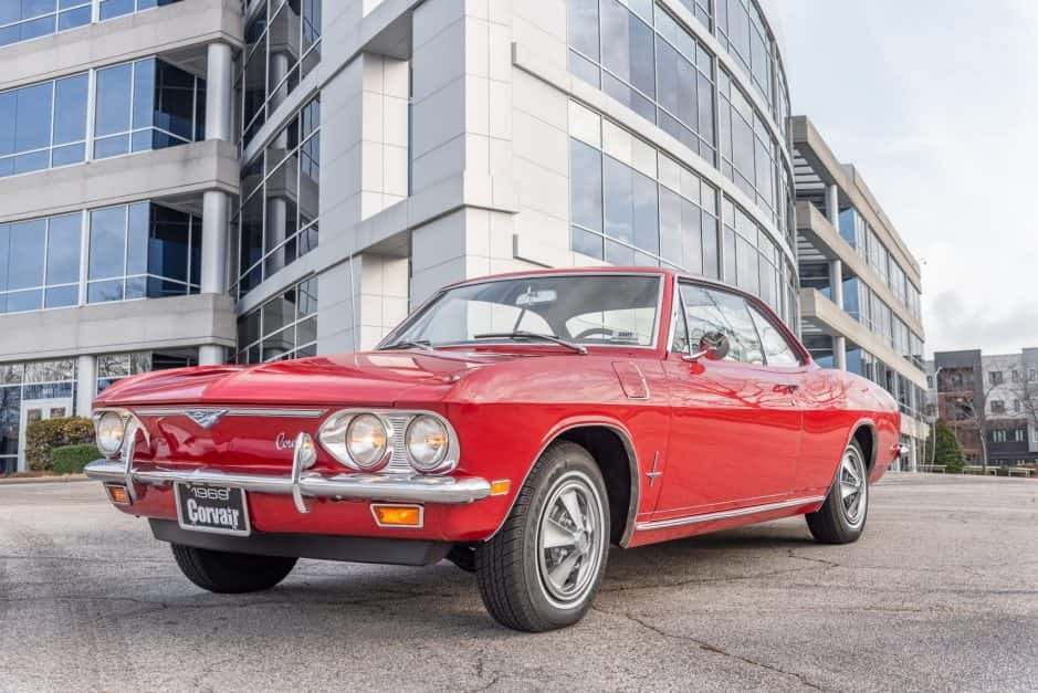1969 Chevrolet Corvair (1965-1969) sold for $13,750