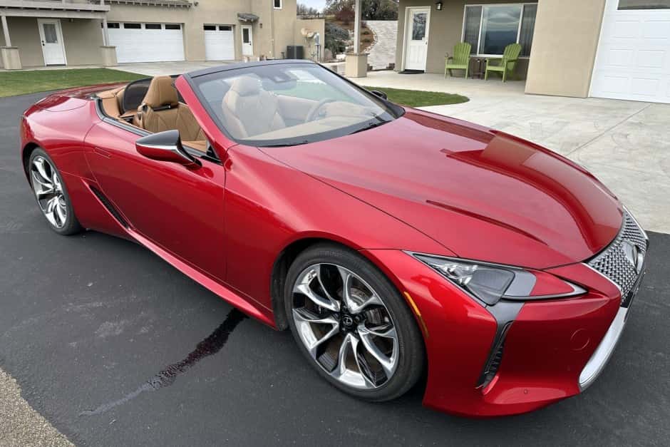 2021 Lexus LC sold for $75,000