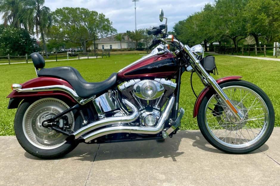 2002 Harley-Davidson Softail sold for $8,108