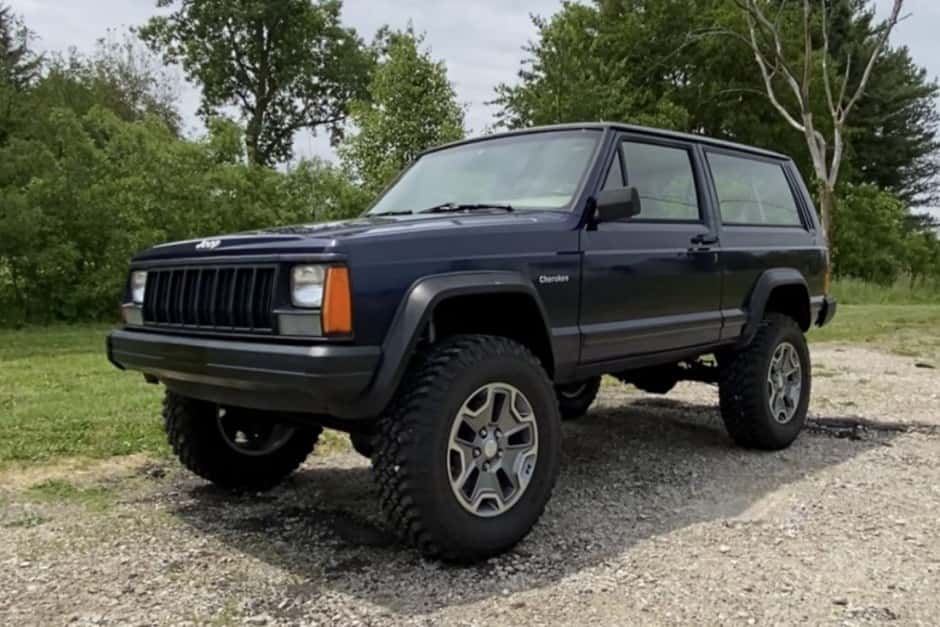 1996 Jeep XJ Cherokee sold for $7,500