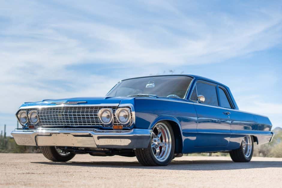 1963 Chevrolet Biscayne sold for $37,500