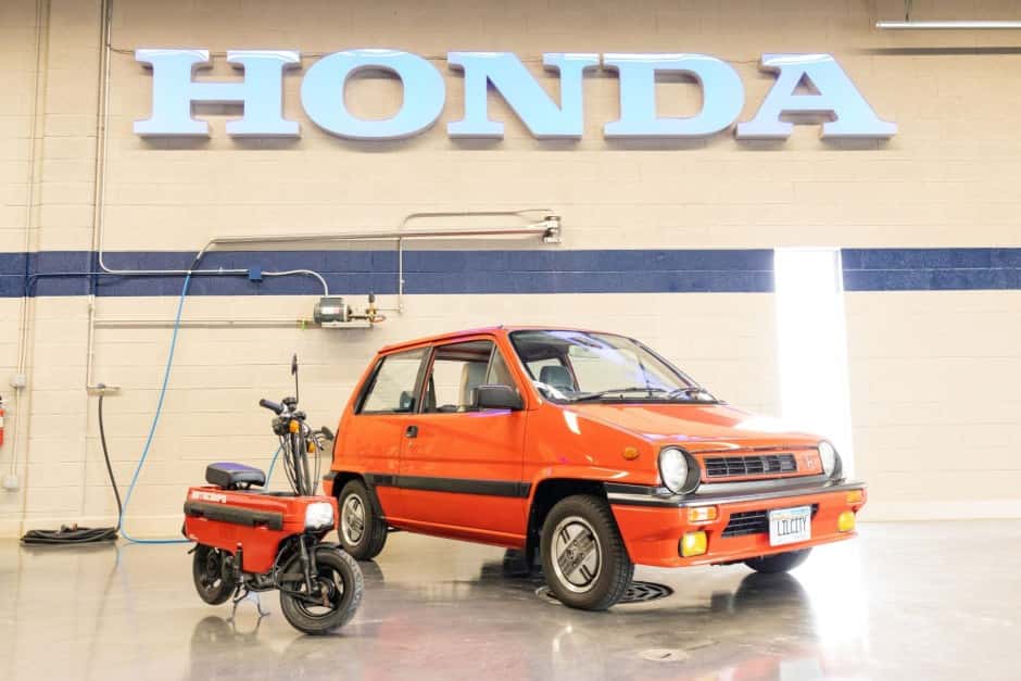 1985 Honda Motocompo & Motocompacto sold for $28,600