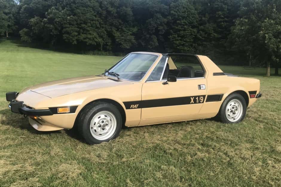 1974 Fiat X1/9 sold for $14,000