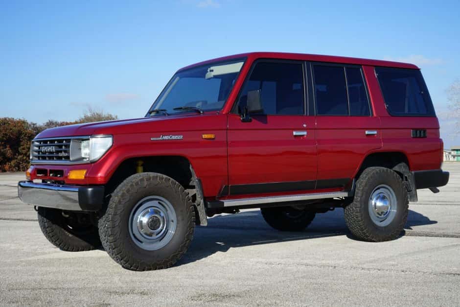 1991 Toyota Land Cruiser 70-Series sold for $42,000