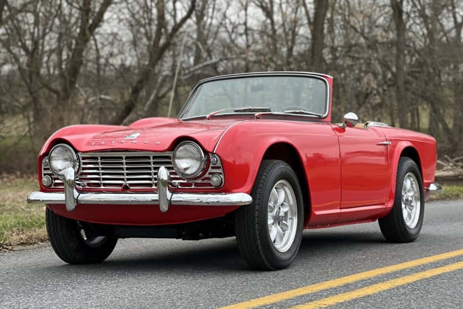 1962 Triumph TR4 sold for $38,000